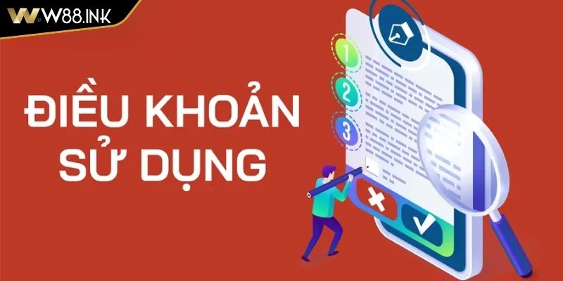 Điều khoản sử dụng W88 liên quan đến bản quyền