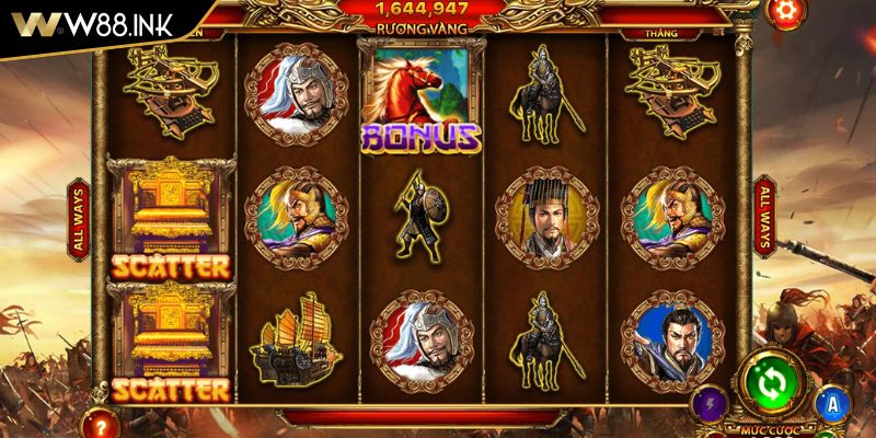 Khám phá Nổ Hũ Tam Quốc Tranh Hùng W88